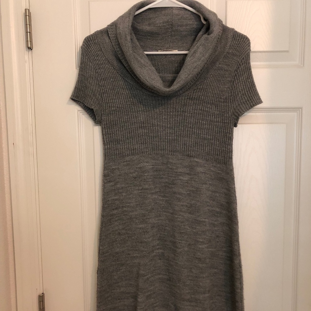 Knitted Turtle Neck Dress